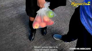 MERCATO della CARNE - Moon Castello - Sexy Colombiano Soffia E Scopa Duro Con Alex Moreno