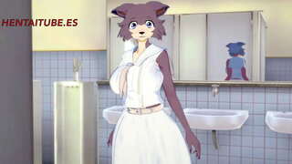 Beastars Hentai - Legosi sy Juno firaisana ara-nofo tao amin&#039;ny efitra fandroana