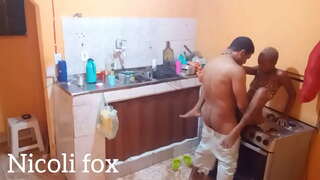 Ego abiit ad coques pro ogre oleum... paene dedit proximum