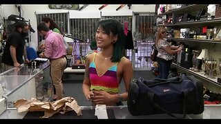 Naken dilettante er å få shlong